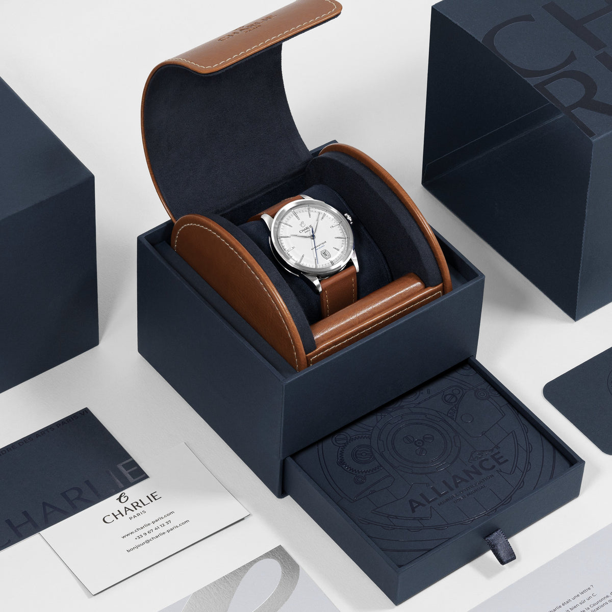 ALLIANCE 68H - Automatique Blanche - Charlie Paris