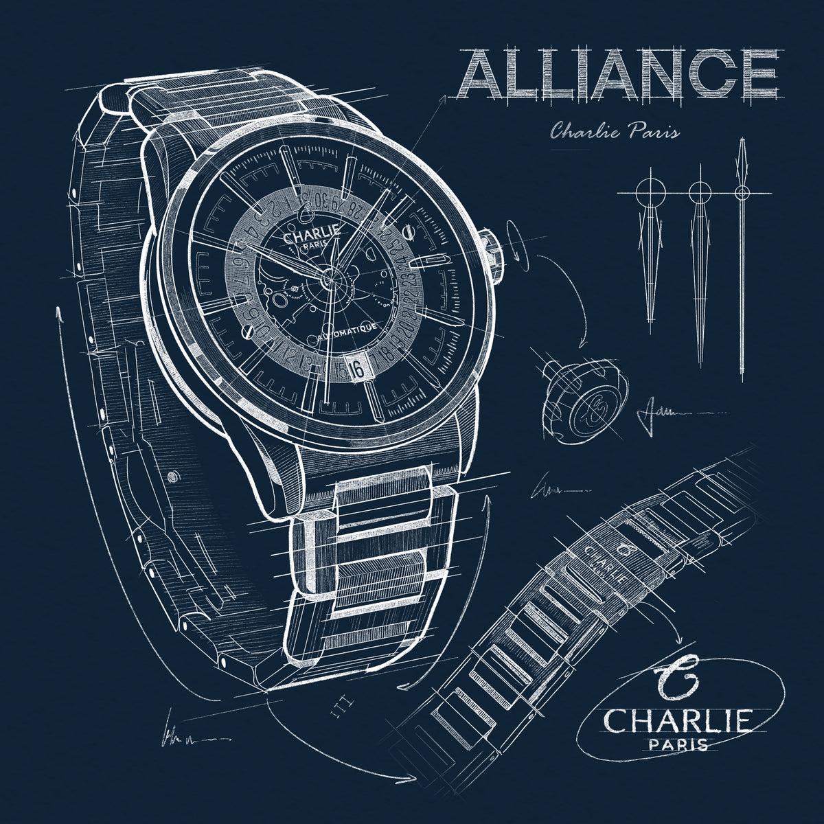 ALLIANCE - Saphir - Bleu
