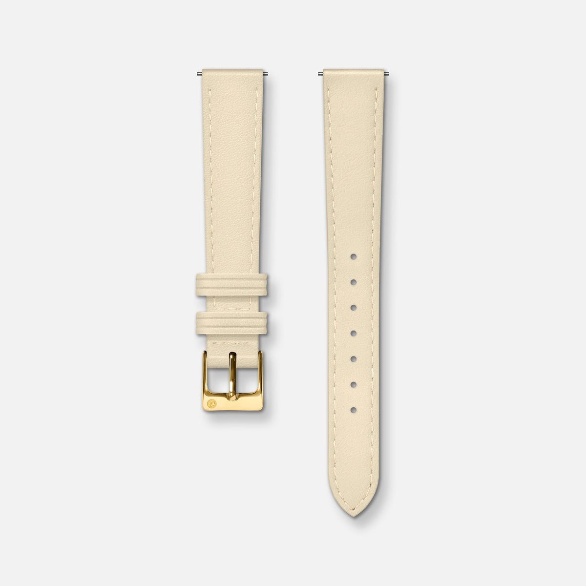 Armband 14 mm sandfarbenes Leder