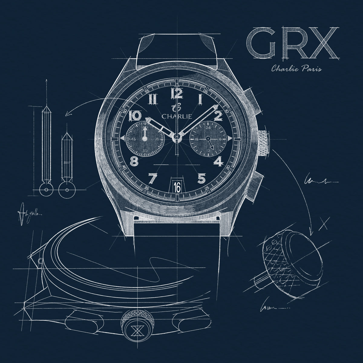 GRX - Chronographe - EVO-IV