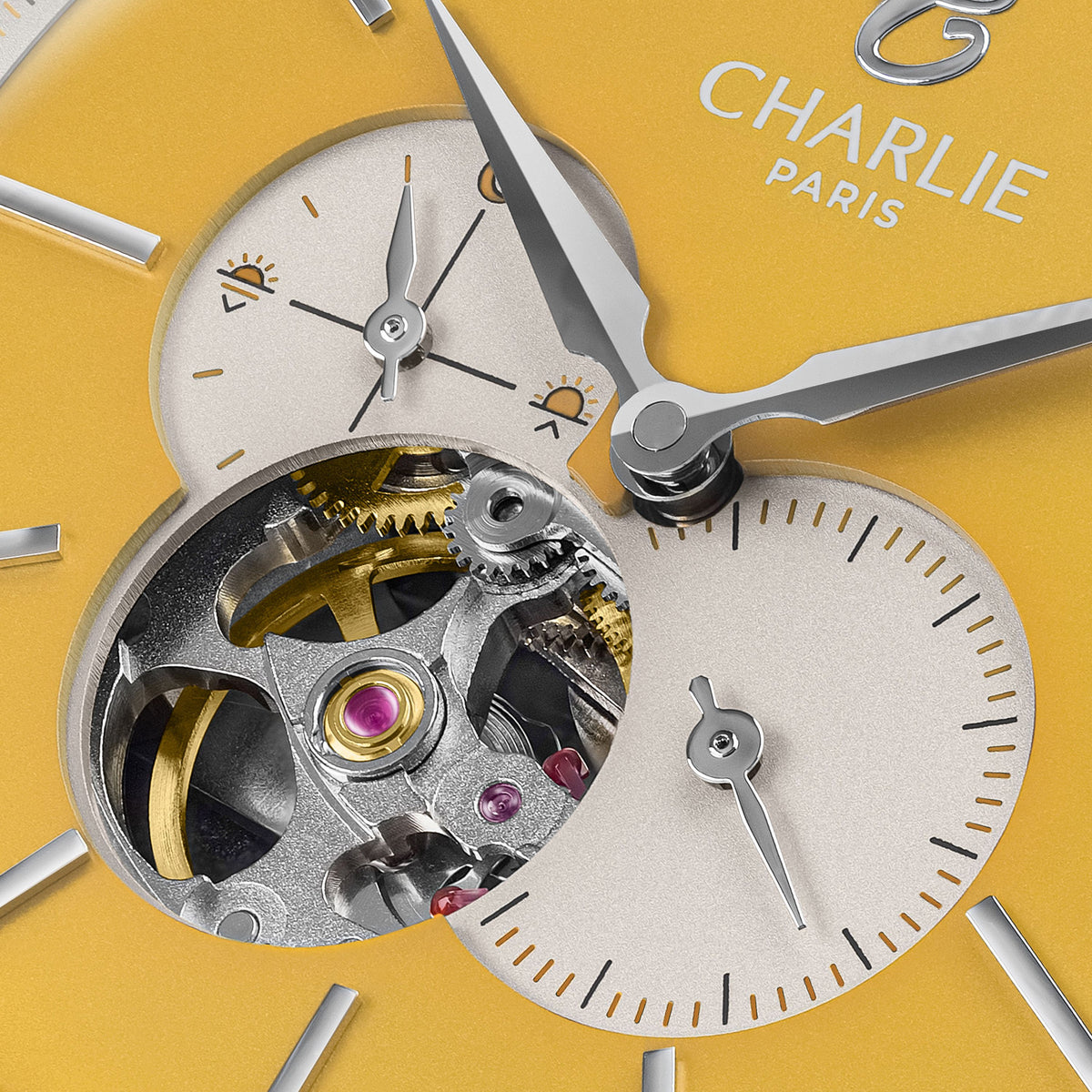 INITIAL - Cœur Ouvert - Yellow Sunshine