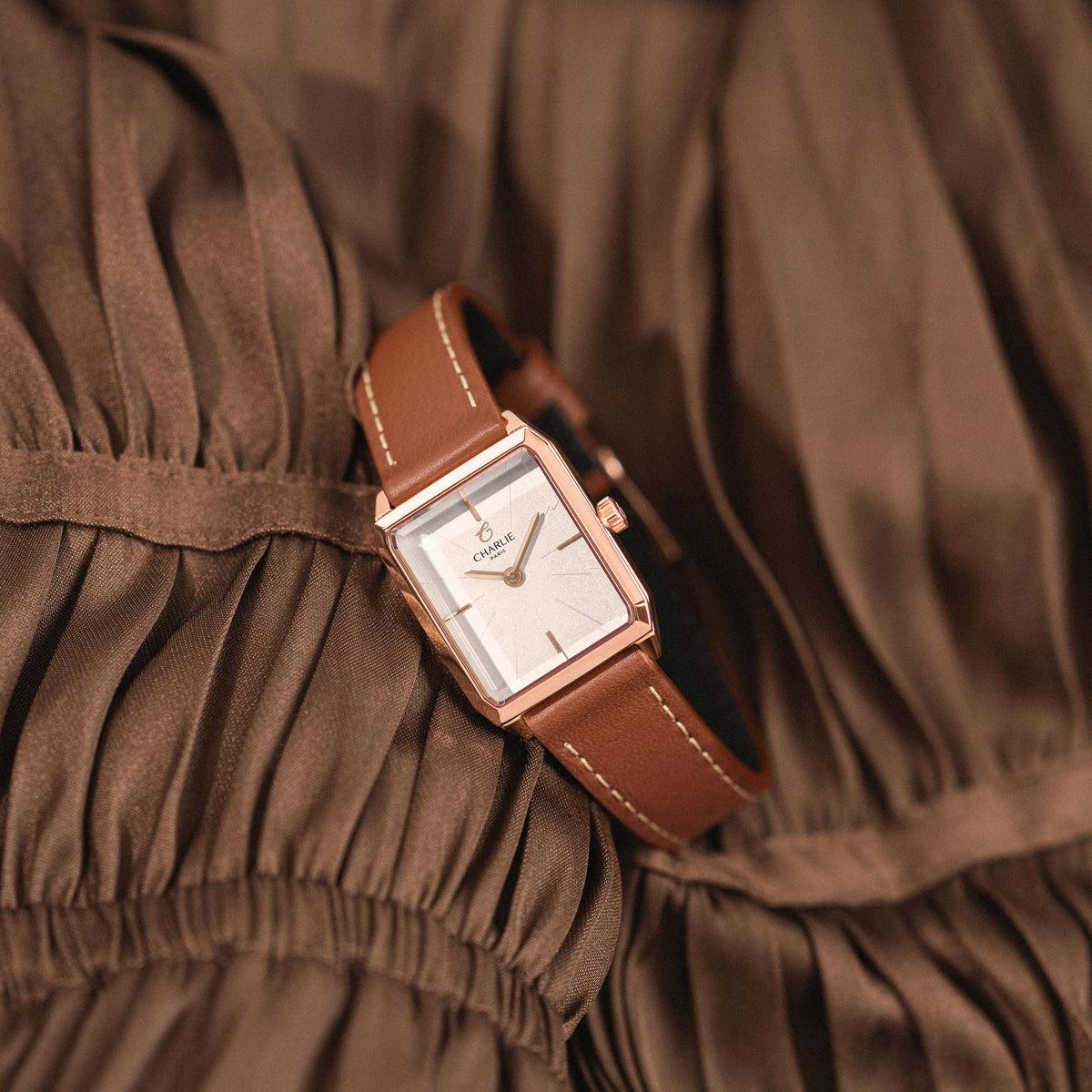 MONCEAU - Doré rose