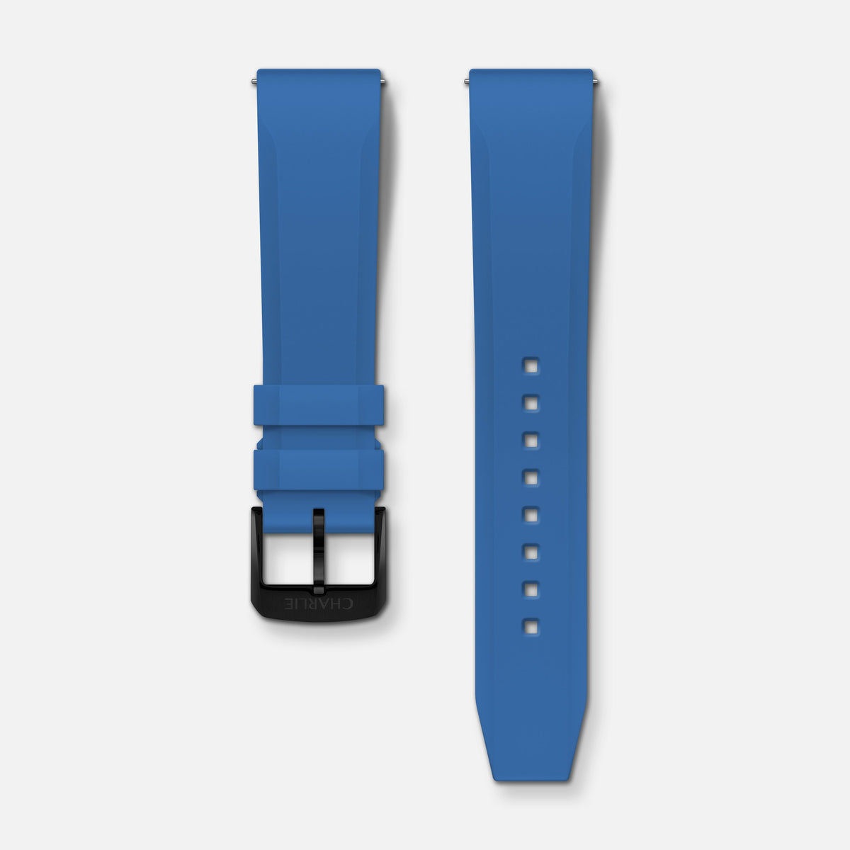 Bracelet caoutchouc electric blue NBR 20mm