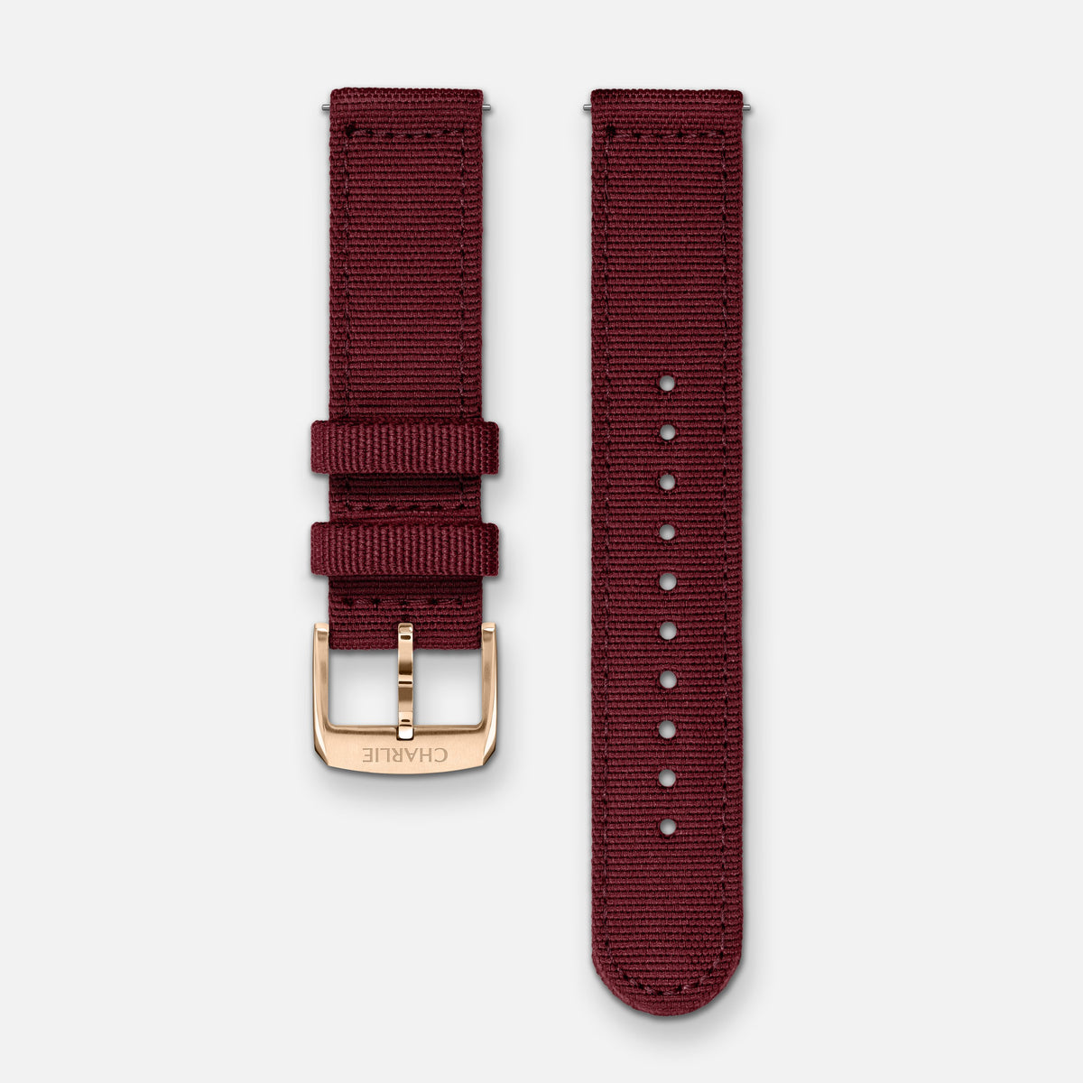 Bracelet Nylon Bordeaux 20mm