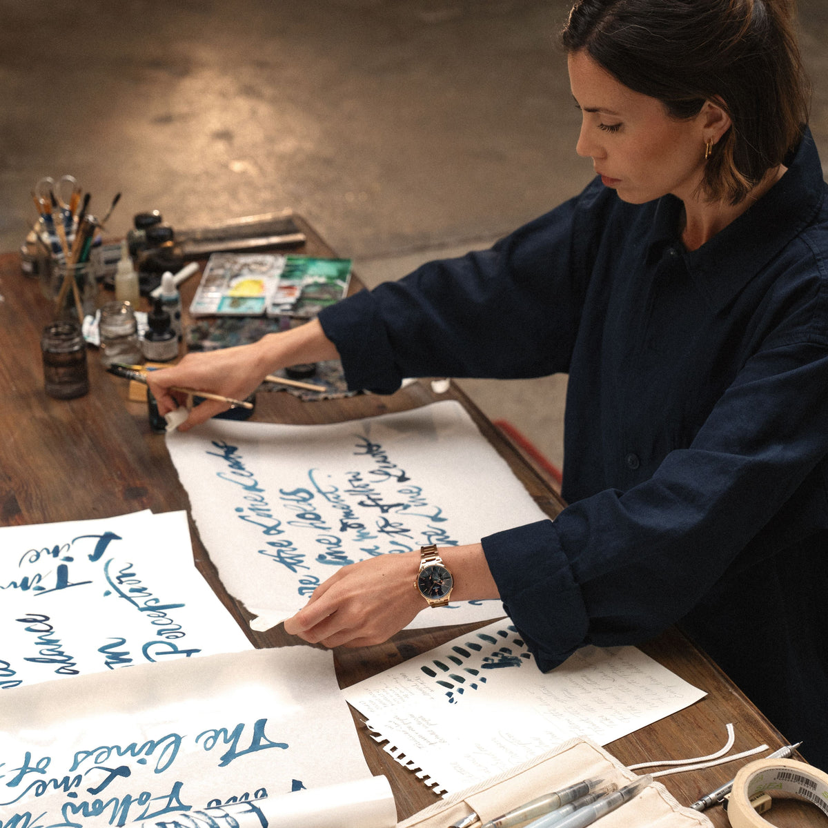 Follow the line : quand l'art du geste rencontre le temps vécu avec Gina Serret