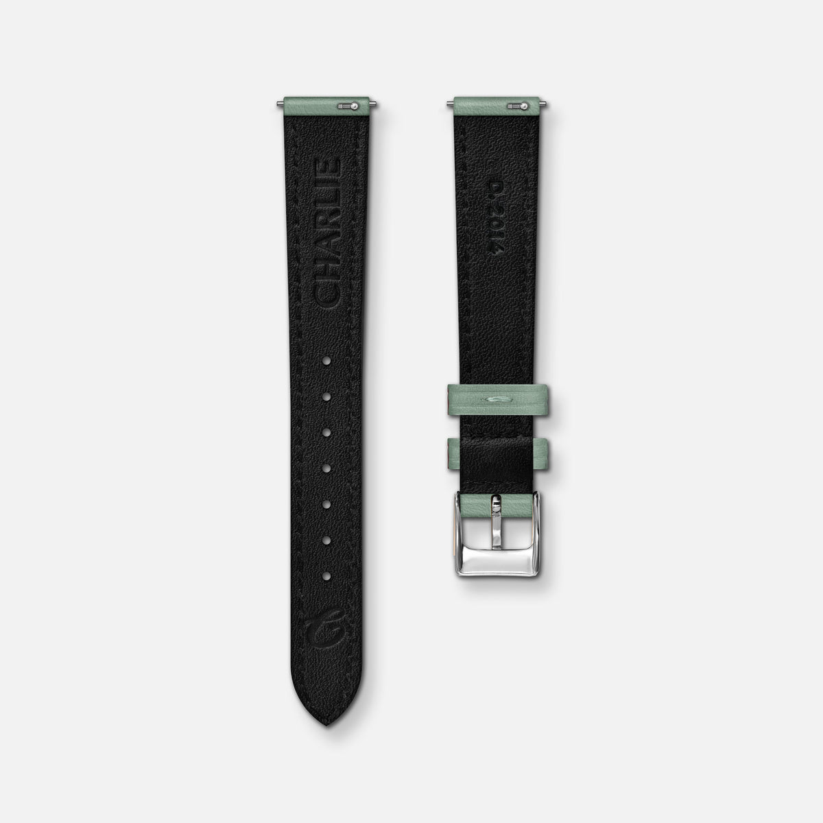 Armband Salbeileder 14 mm