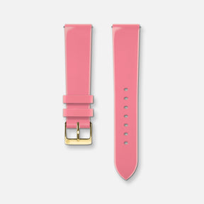 Cuir vernis rose