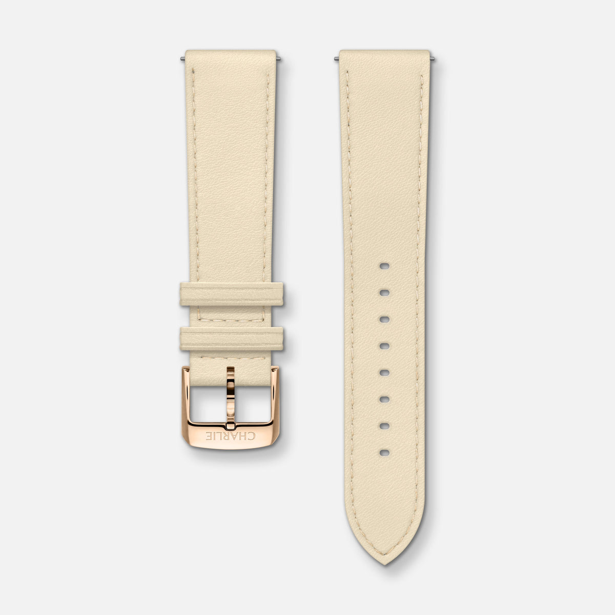 Bracelet cuir sable 20mm