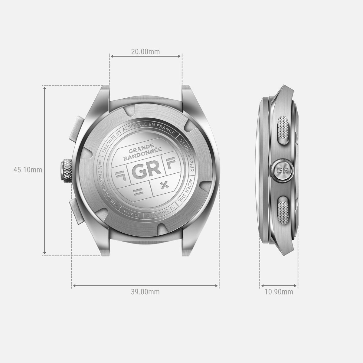 GR - Chronographe - Beige