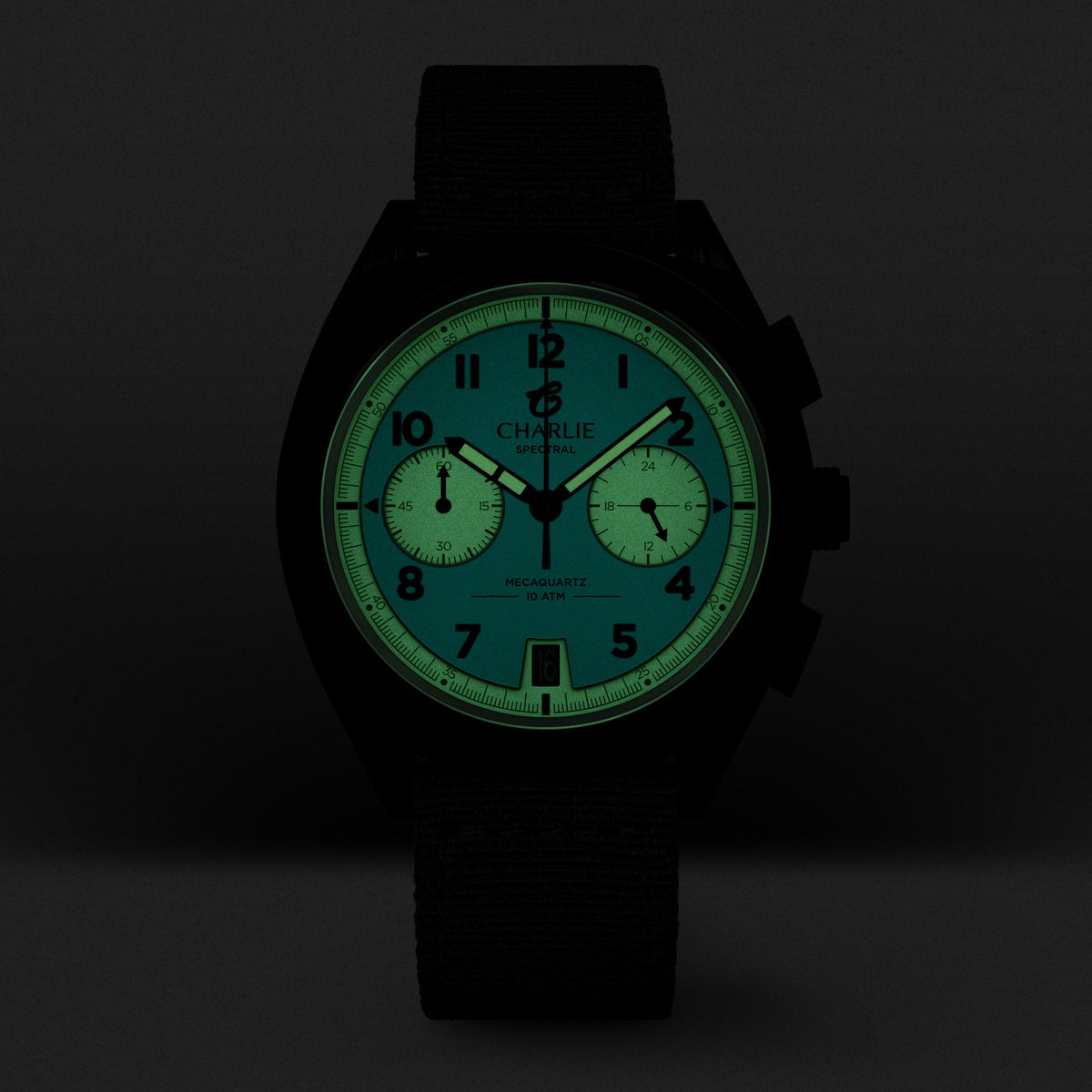GRX - Mecaquartz Chronographe - Spectral Montres CHARLIE