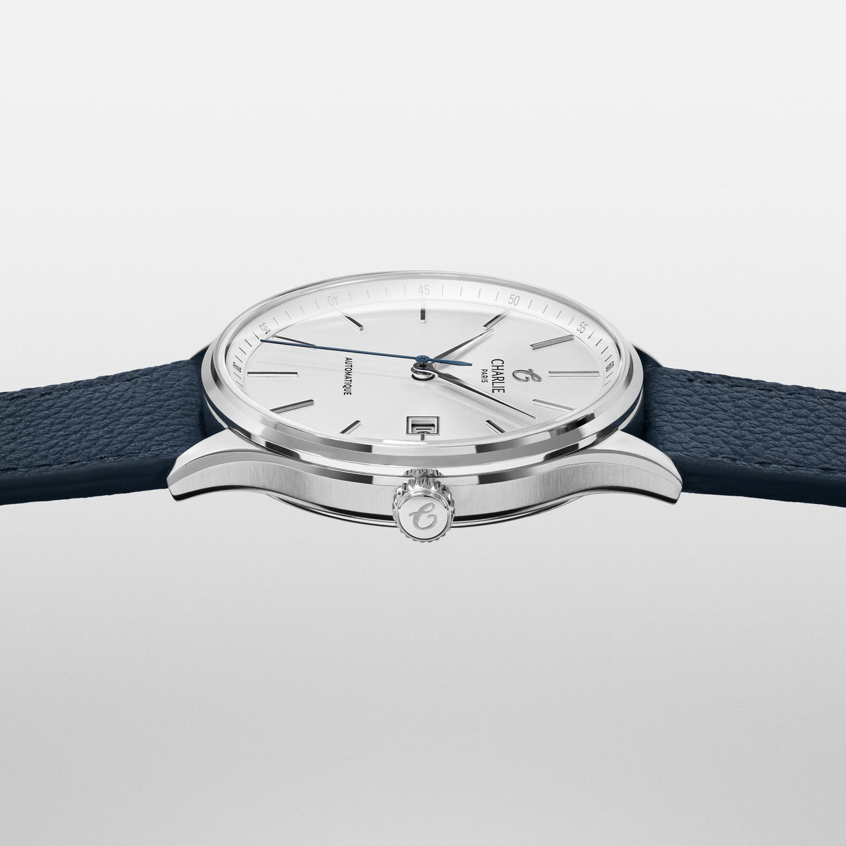 INITIAL - Automatique Slim - Blanc Montres CHARLIE