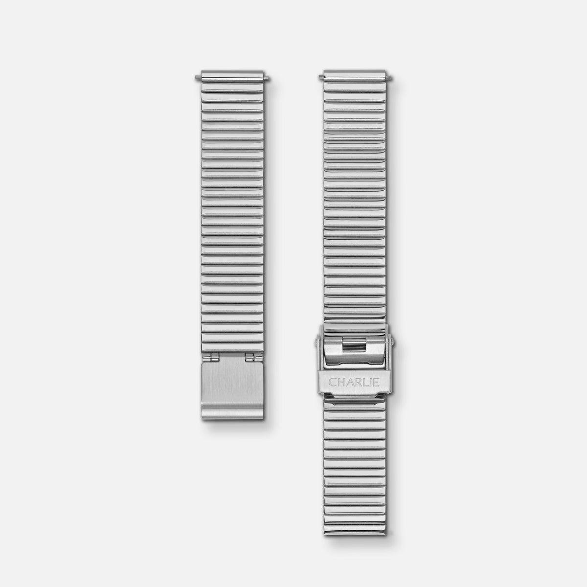 Bracelet en maille baguette acier 14mm